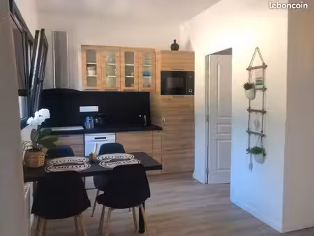 bail mobilité / étudiant : maisonnette meublée 25m² - proche mer & caen (sept-avril)