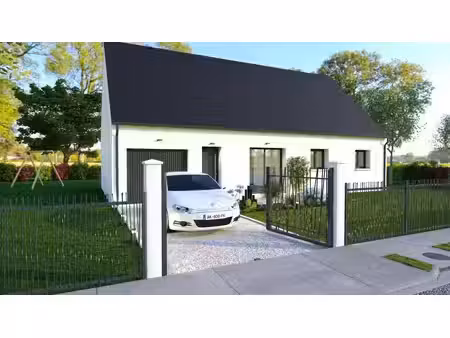 terrain avec maison neuve à vendre
