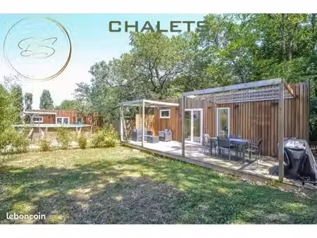 chalet 30 m2 + terrasse greenkub