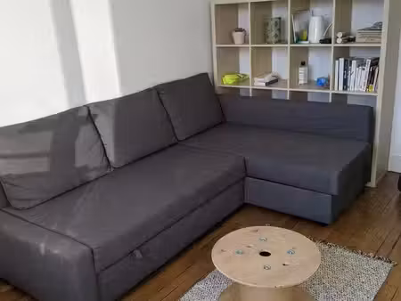 location appartement 2 pièces - 33m2 - meublé - clichy  rue d'alsace