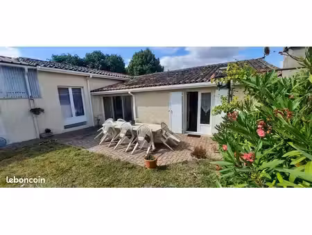 maison meublée à louer – 80 m² – 2 chambres - jardin