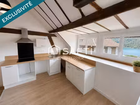 charavines – appartement avec vue lac – 57 63 m² habitables / 85 86 m² au sol