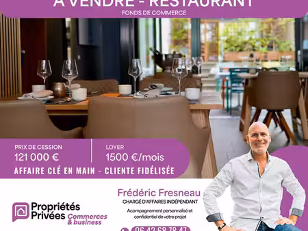 riantec - restaurant de charme 75 couverts - proximité port-louis