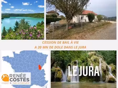cession-bail à vie - f76-h73 ans - aumont (39800)