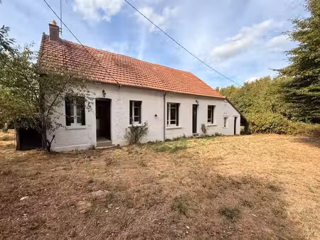 en exclusivite ! charmante maison de plain pied 97m²  3 chambres  sur 1 2ha de terrain 107