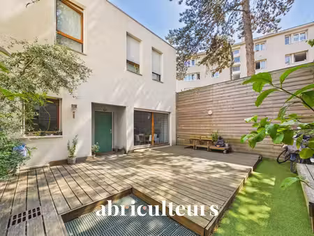maison duplex 90m2 avec grande terrasse 36m2 en vente à paris 20e