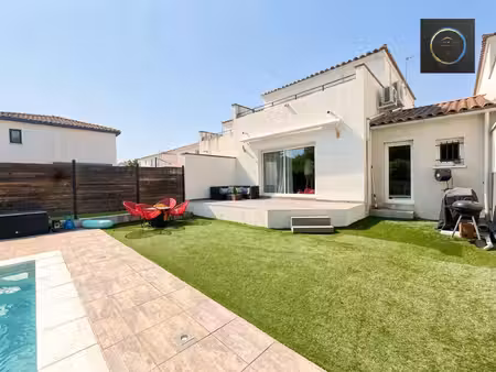 aimargues  maison 3 chambres dont 1 suite parentale au rdc   garage  jardin et piscine...