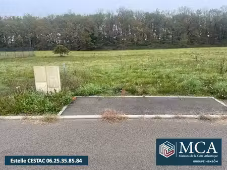 terrain à bâtir à cazères-sur-l'adour (40270)