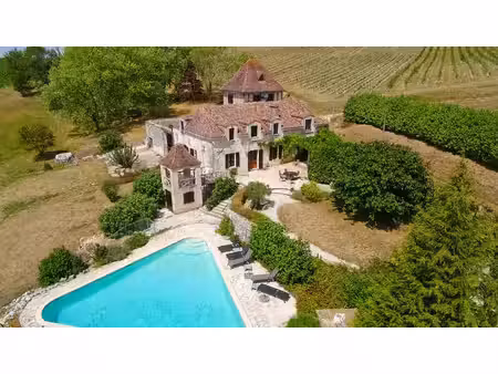 propriété française au caractère marqué près de duras – 3 logements  piscine et 3...