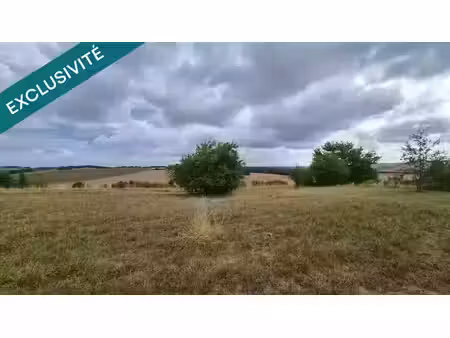 vente terrain à batir 1212 m² à la salvetat-belmontet (82230)  45 000 €