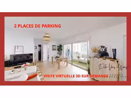 t3 neuf 2025 avec terrasse 13 m² + 2 parkings anglet emplac