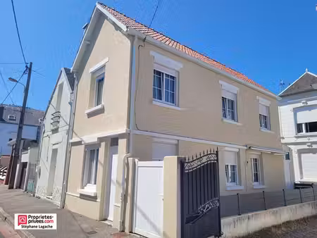 maison berck 4 pièce(s) 82 m2 avec terrasse à proximité de la plage
