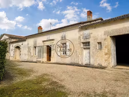 projet de rénovation - ancienne ferme charentaise avec terrain