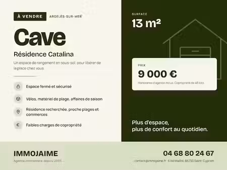 vente locaux professionnels 0 pièces à argeles-sur-mer (66700)  9 000 €