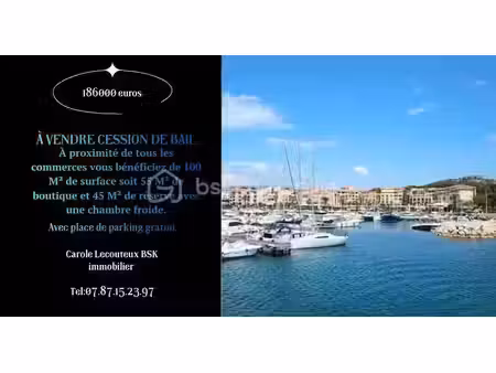 vente locaux professionnels à six-fours-les-plages (83140)  177 000 €