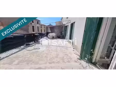 vente maison 5 pièces 91 m² à azille (11700)  120 000 €