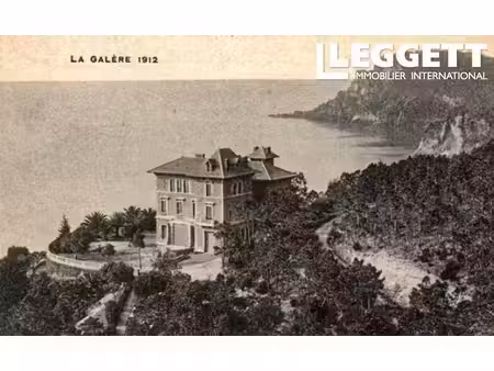 achat maison 1 500m² theoule sur mer 06590