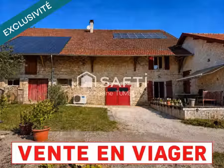vente maison 7 pièces 150 m² villeneuve-d’aval (39600)
