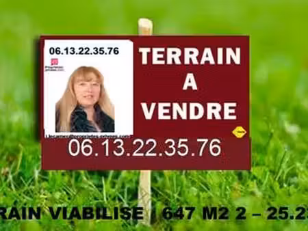 vente terrain à lanvénégen (56320) : à vendre / 647m² lanvénégen