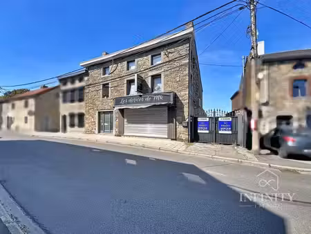 immeuble mixte : rez-de-chaussee commerciale + habitation