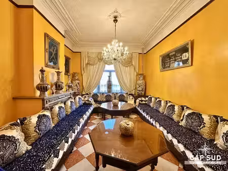 tour & taxis : maison 360m²  6 chambres  terrasse  garage