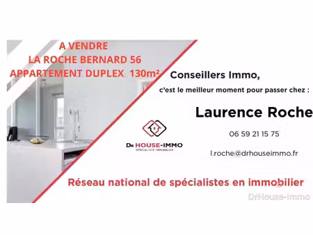 la roche-bernard - appartement duplex de caractère de plus de 130 m²