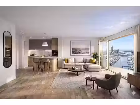 vente appartement 2 pièces 42 m² à malo les bains (59240)  190 000 €