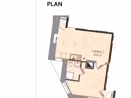 vente appartement 2 pièces 32.97 m² à sarzeau (56370)  165 850 €