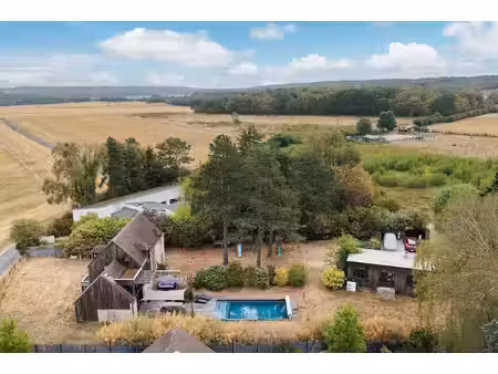 maison contemporaine de caractere - piscine et maison d'amis