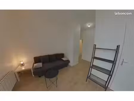 studio meublé 19 m2
