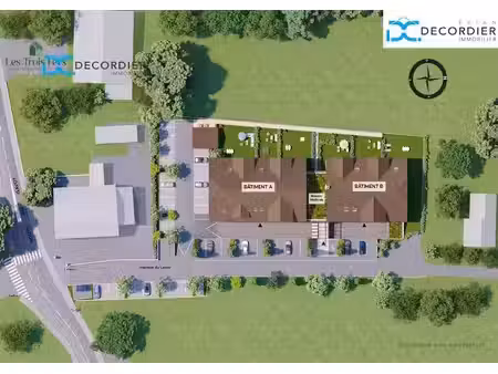 vente appartement 4 pièces 86.81 m² à féternes (74500)  412 000 €