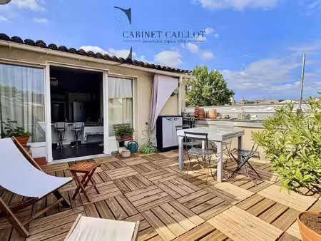 appartement t4 avec terrasse - saintes rive gauche (30642)