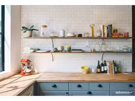 joli appartement meublé avec cour