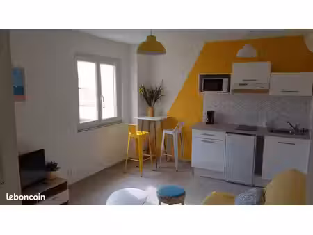 studio valras-plage en location de septembre à juin