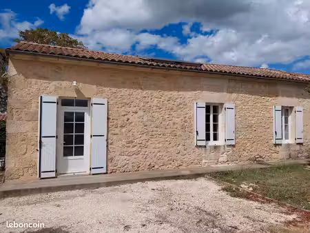 45 mn de bordeaux  proche rauzan. jolie maison 3 chambres