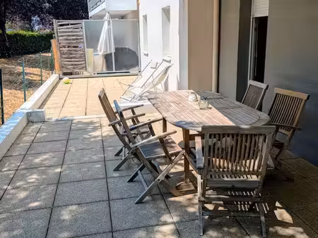 ? rezé – t3 meublé 68 m² + terrasse 47 m² – 2 chambres – 2 parkings