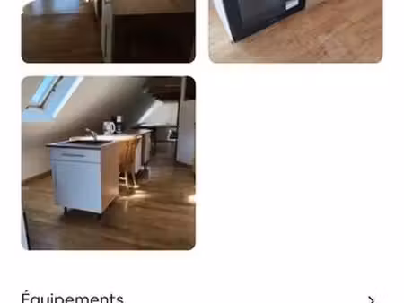 appartement f2 à louer avec jardin