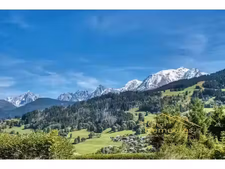 vente terrain à batir 750 m² à demi-quartier (74120)  1 500 000 €