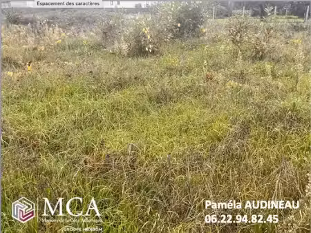 vente terrain 700 m² à podensac (33720)  96 000 €