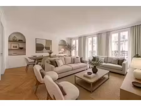 location meublée appartement 4 pièces 140 m² à paris 16ème (75016)  6 500 €