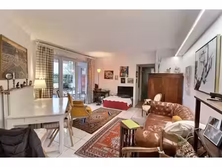 appartement 2 pièces avec jardin à vendre