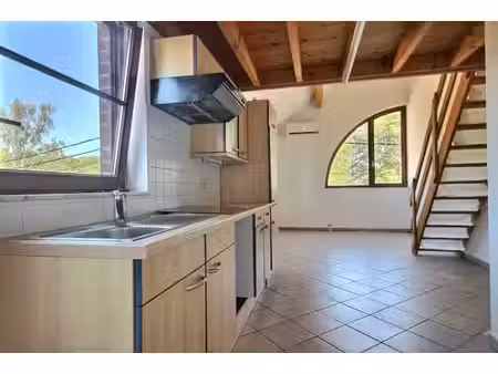 studio avec chambre en mezzanine et terrasse