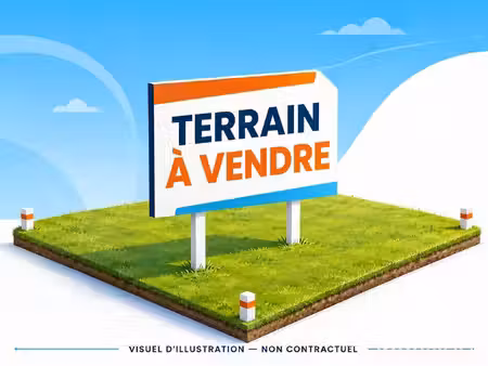 terrain constructible à vendre