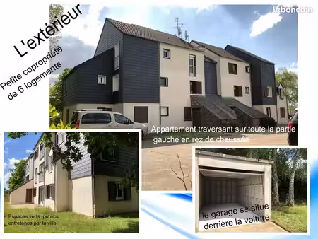 rc 4 pièces – 87 m² – garage fermé – olivet 45160 - quartier d’yvremont