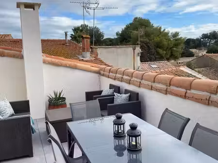 appartement t4 en bail mobilité avec terrasse tropezienne