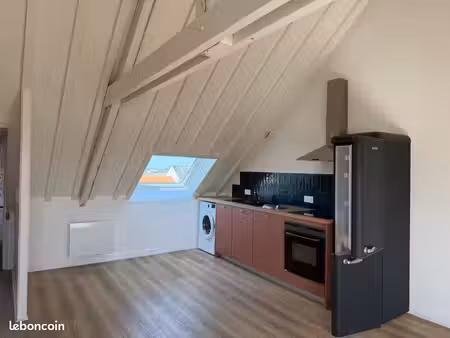 location appartement t3 grandcamp-maisy vue mer