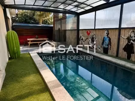 villa prestige de 4 chambres avec piscine couverte