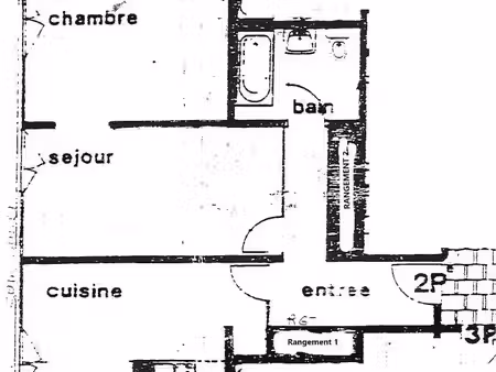 location meublée appartement 2 pièces 47 m² à pantin (93500)  1 295 €
