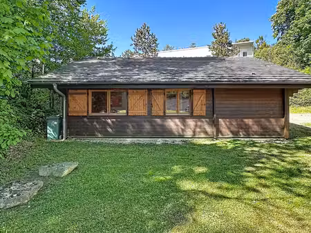 nancy maxéville hauteurs rare chalet bois de plain-pied 5 pièces 3 chambres possibles 2 pa