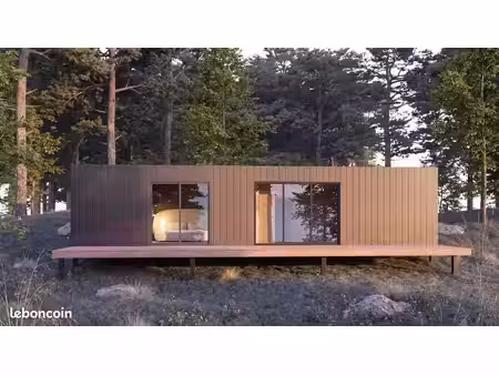studio de jardin 40 m² d'architecte — décennale  livré posé